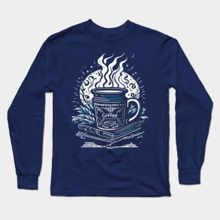 Books with coffee Long Sleeve T-Shirt